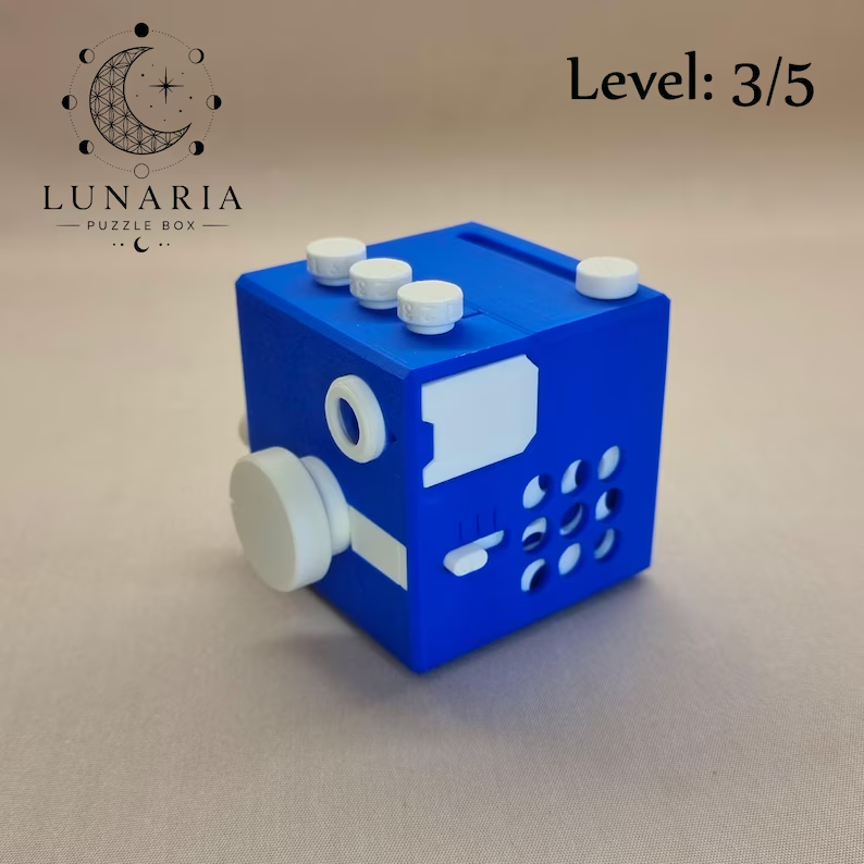 Lunaria Puzzle Box